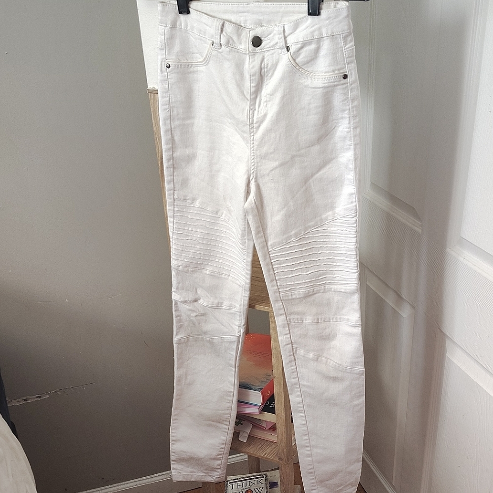Balera Women's Cream Skinny Jeans